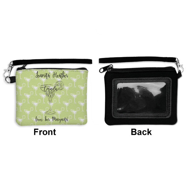Margarita Lover Wristlet ID Cases - Front & Back