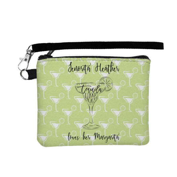 Custom Margarita Lover Wristlet ID Case w/ Name or Text