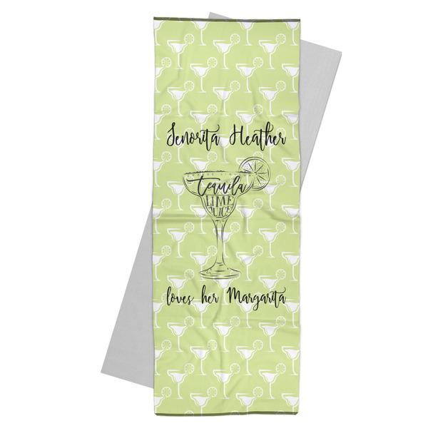 Custom Margarita Lover Yoga Mat Towel (Personalized)