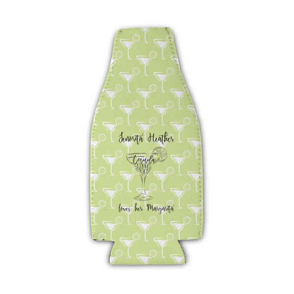 Custom Margarita Lover Zipper Bottle Cooler (Personalized)