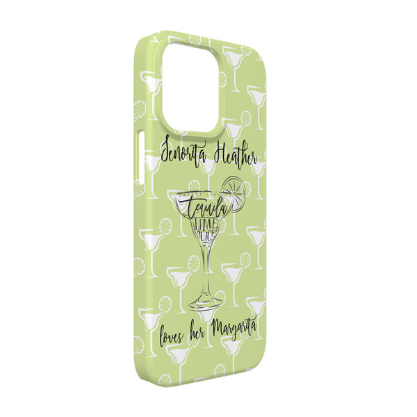 Custom Margarita Lover iPhone Case - Plastic - iPhone 13 (Personalized)