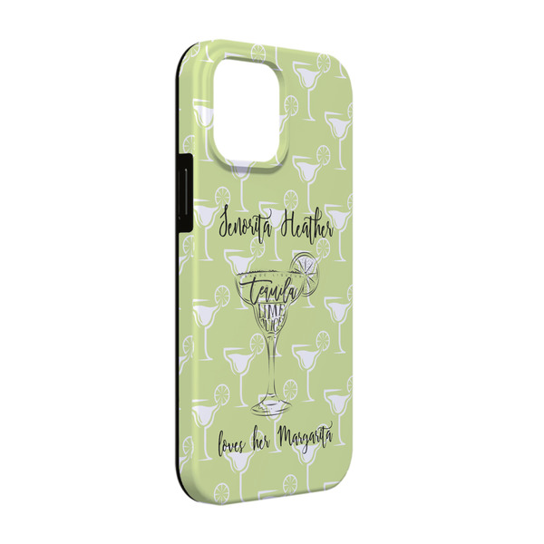 Custom Margarita Lover iPhone Case - Rubber Lined - iPhone 13 Pro (Personalized)