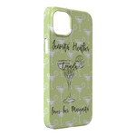 Margarita Lover iPhone Case - Plastic - iPhone 14 Plus (Personalized)