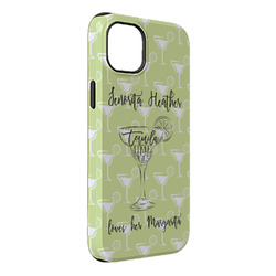 Margarita Lover iPhone Case - Rubber Lined - iPhone 14 Plus (Personalized)