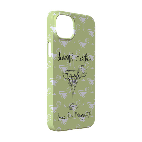 Custom Margarita Lover iPhone Case - Plastic - iPhone 14 Pro (Personalized)