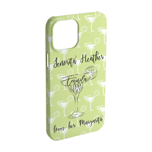 Custom Margarita Lover iPhone Case - Plastic - iPhone 15 (Personalized)