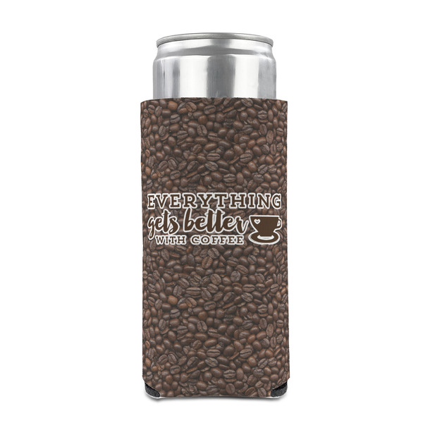Coffee Addict 12oz Tall Can Sleeve - FRONT (on can)