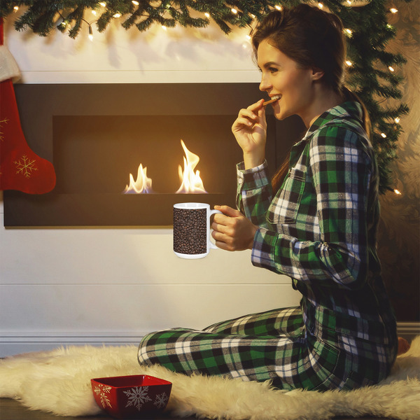 Coffee Addict 15oz Coffee Mug - Lifestyle