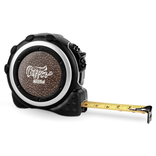 Custom Coffee Addict Tape Measure - 16 Ft (Personalized)