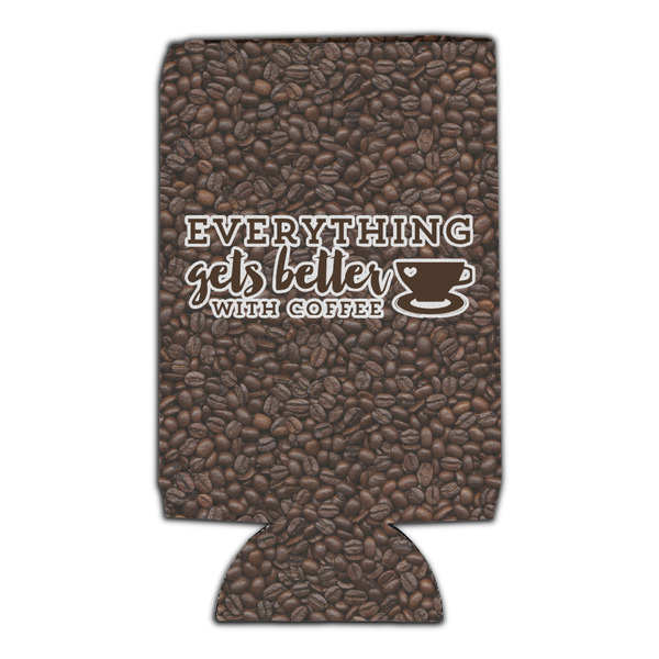 Coffee Addict 16oz Can Sleeve - Set of 4 - FRONT
