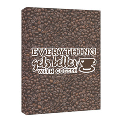 Coffee Addict Canvas Print - 16x20