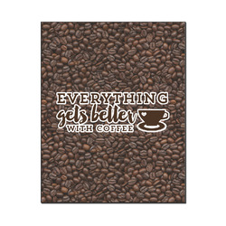 Coffee Addict Wood Print - 16x20