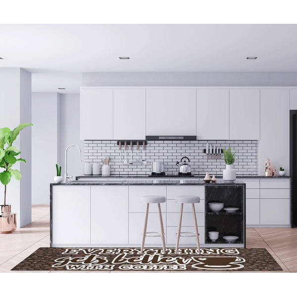 Coffee Addict 2 Area Rug Sizes