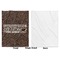 Coffee Addict 2 Baby Blanket (Single Sided - Printed Front, White Back)