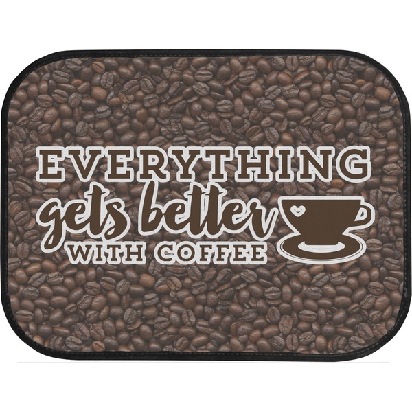 Coffee Addict 2 Back Seat Car Mat