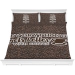 Coffee Addict Comforter Set - King
