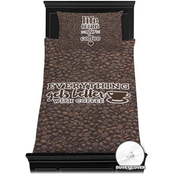 Coffee Addict 2 Bedding Set (Twin) - Duvet