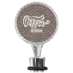 Coffee Addict Wine Bottle Stopper (Personalized)