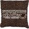 Coffee Addict 2 Burlap Pillow 18"