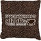 Coffee Addict 2 Burlap Pillow 22"