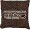 Coffee Addict Faux-Linen Throw Pillow 20"