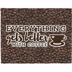 Coffee Addict Woven Fabric Placemat - Twill
