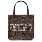 Coffee Addict Canvas Tote Bag
