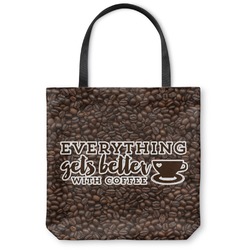 Coffee Addict Canvas Tote Bag
