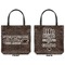 Coffee Addict 2 Canvas Tote - Front and Back