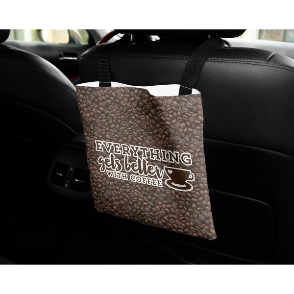Coffee Addict 2 Car Bag - In Use