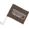 Coffee Addict Car Flag - Small