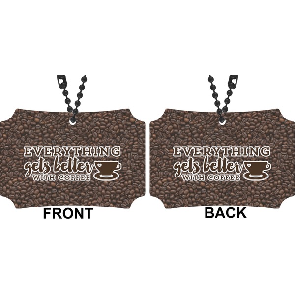 Coffee Addict 2 Car Ornament - Berlin (Approval)