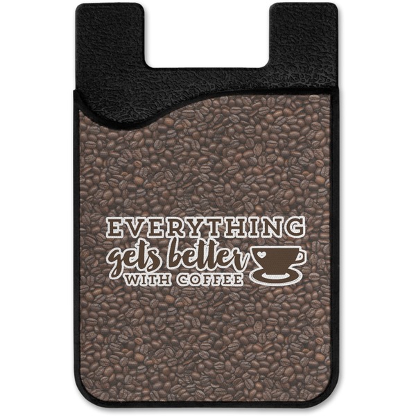 Coffee Addict 2 Cell Phone Credit Card Holder