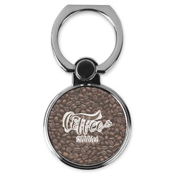 Coffee Addict Cell Phone Ring Stand & Holder (Personalized)