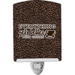 Coffee Addict Ceramic Night Light