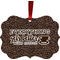 Coffee Addict 2 Christmas Ornament (Front View)