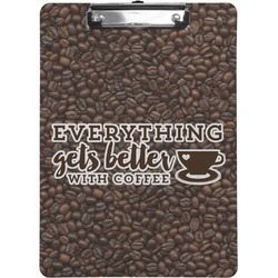 Coffee Addict Clipboard (Letter Size)