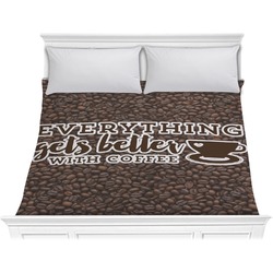 Coffee Addict Comforter - King