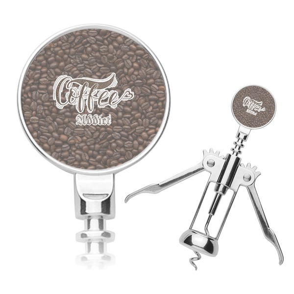 Custom Coffee Addict Corkscrew (Personalized)