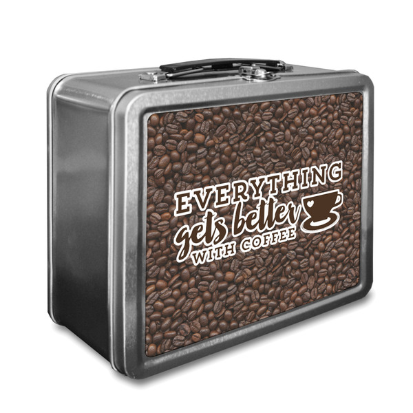 Custom Coffee Addict Lunch Box