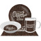 Coffee Addict 2 Dinner Set - 4 Pc (Personalized)