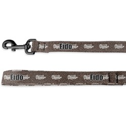Coffee Addict Dog Leash - 6 ft (Personalized)