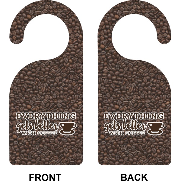 Coffee Addict 2 Door Hanger (Approval)