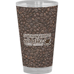 Coffee Addict Pint Glass - Full Color