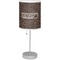 Coffee Addict 2 Drum Lampshade with base included