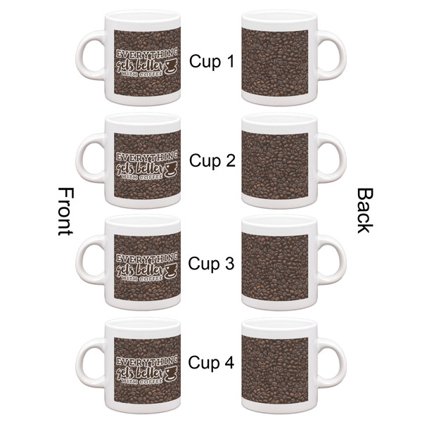 Coffee Addict 2 Espresso Cup Set of 4 - Apvl