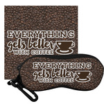 Coffee Addict Eyeglass Case & Cloth
