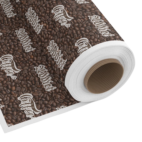 Custom Coffee Addict Fabric by the Yard - PIMA Combed Cotton
