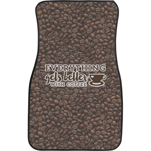 Coffee Addict 2 Front Seat Car Mat