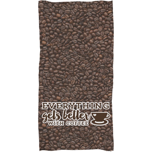 Coffee Addict 2 Full Sized Bath Towel - Apvl